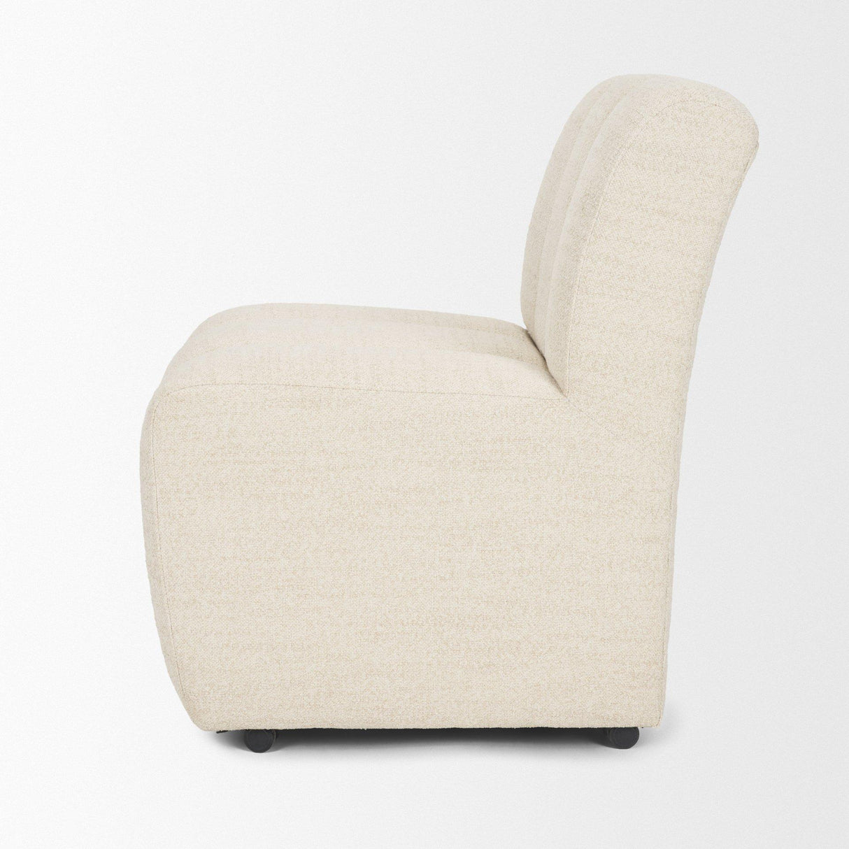 Mercana Wilkins Beige Performance Fabric Upholstered Dining Chair