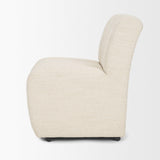 Mercana Wilkins Beige Performance Fabric Upholstered Dining Chair