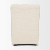 Mercana Wilkins Beige Performance Fabric Upholstered Dining Chair