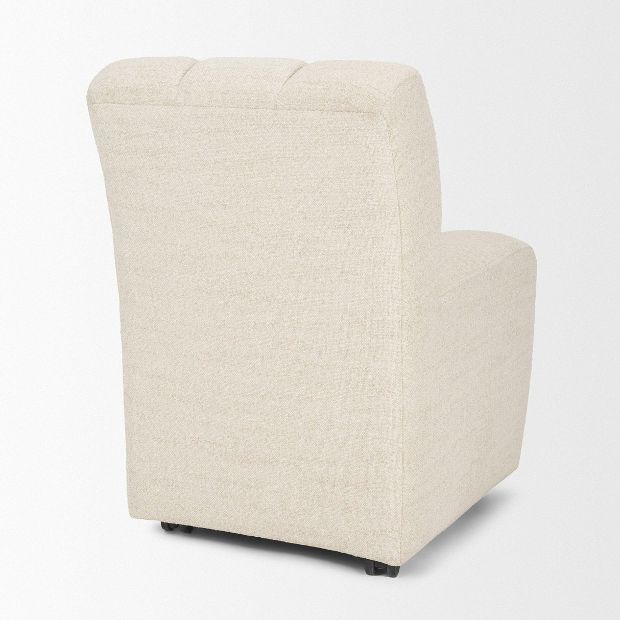 Mercana Wilkins Beige Performance Fabric Upholstered Dining Chair