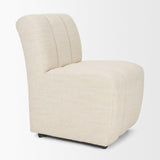 Mercana Wilkins Beige Performance Fabric Upholstered Dining Chair