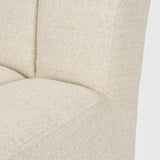 Mercana Wilkins Beige Performance Fabric Upholstered Dining Chair