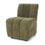 Mercana Wilkins Moss Olive Fabric Upholstered Dining Chair