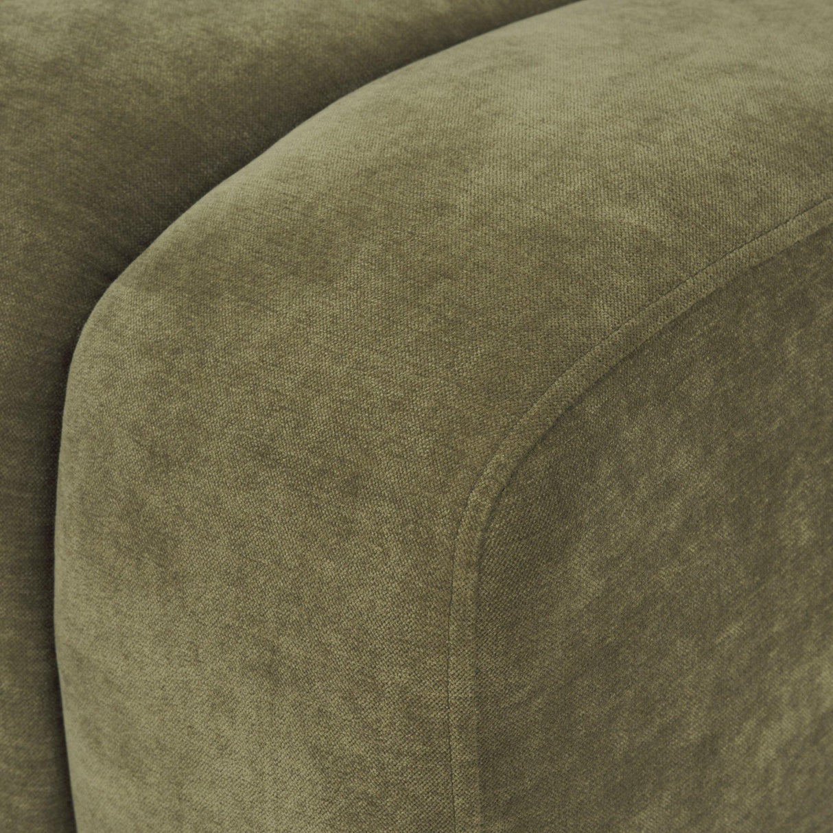 Mercana Wilkins Moss Olive Fabric Upholstered Dining Chair