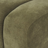 Mercana Wilkins Moss Olive Fabric Upholstered Dining Chair