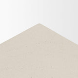 Mercana Bunda Square Sculptural Stone Finish Accent Table