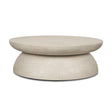 Mercana Mesa 48" Round Stone Finish Coffee Table