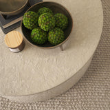 Mercana Mesa 48" Round Stone Finish Coffee Table