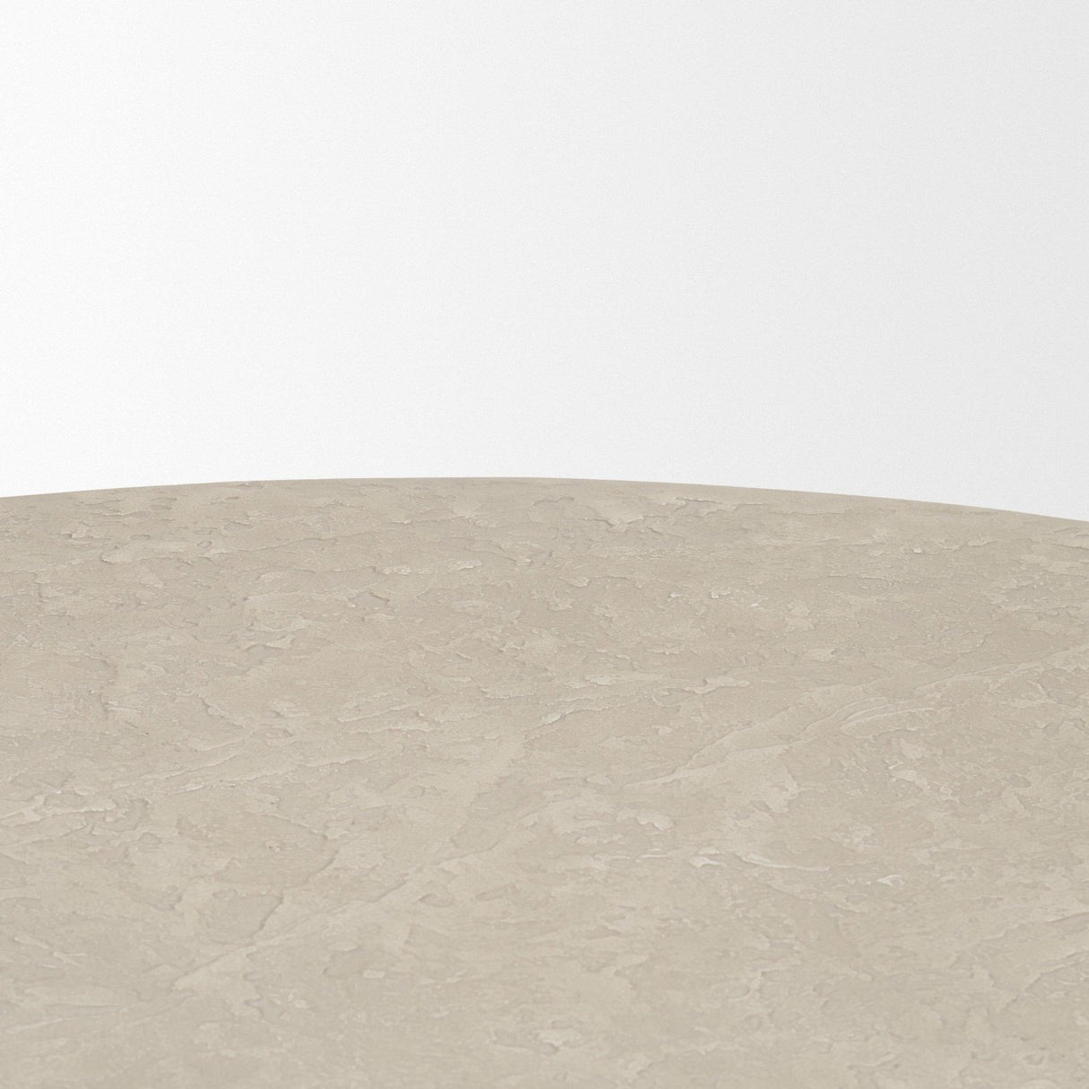 Mercana Mesa 48" Round Stone Finish Coffee Table