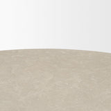 Mercana Mesa 48" Round Stone Finish Coffee Table