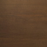 Mercana Trellyn Dark Brown Solid Wood 4-Door w/ Carved Woven Doors Closed Sideboard