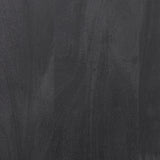 Mercana Suri Black Wood W/Glass Doors Arched Curio Cabinet