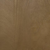 Mercana Suri Mid Brown Wood w/ Glass 4-Door Closed Sideboard