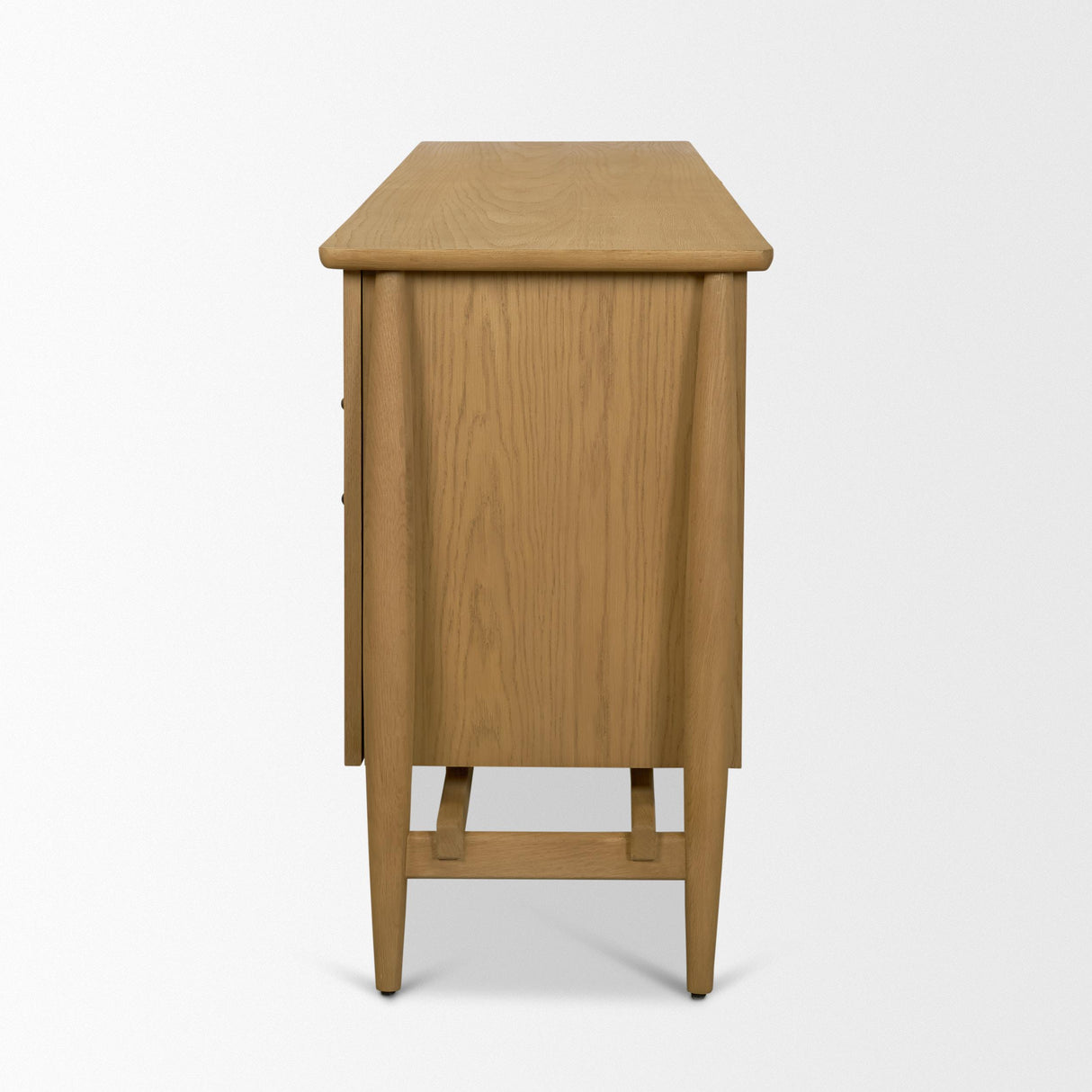 Mercana Hollis Warm Brown Wood 4-Door Closed Sideboard