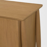 Mercana Hollis Warm Brown Wood 4-Door Closed Sideboard
