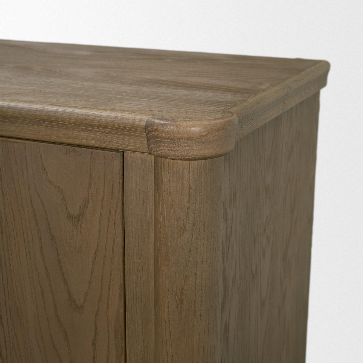 Mercana Alden Medium Brown Wood 4-Door Closed Sideboard