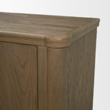 Mercana Alden Medium Brown Wood 4-Door Closed Sideboard