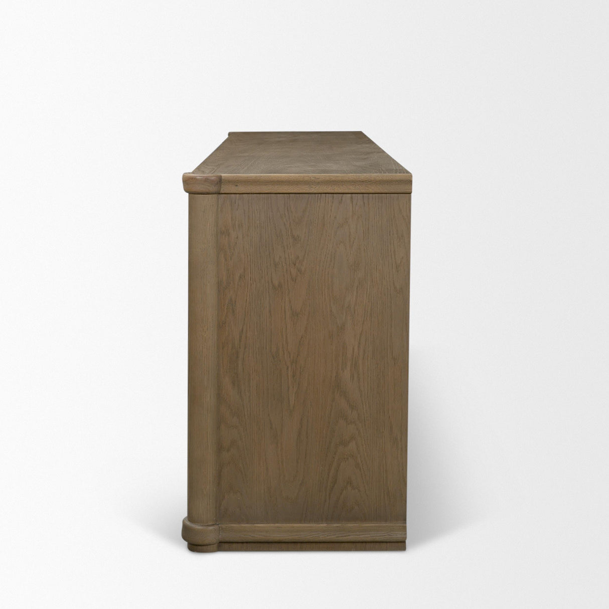 Mercana Alden Medium Brown Wood 4-Door Closed Sideboard