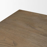 Mercana Alden Medium Brown Wood 4-Door Closed Sideboard