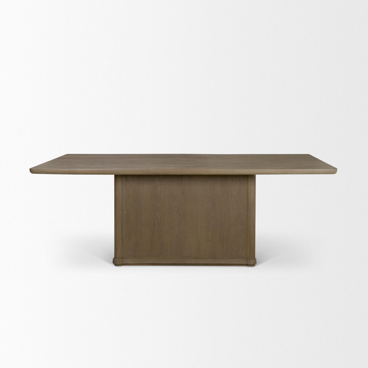 Mercana Alden 84" Rectangular Medium Brown Wood Dining Table