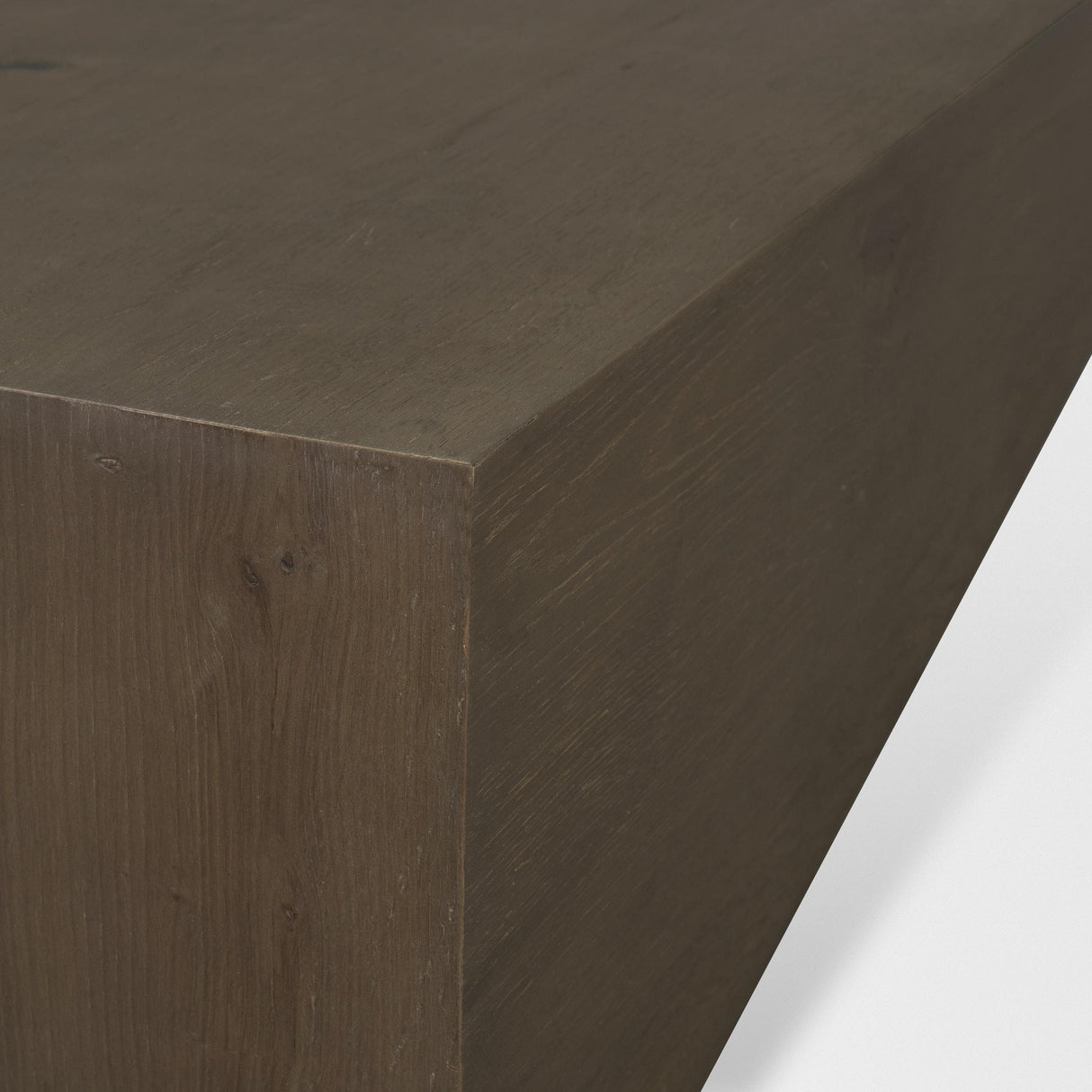 Mercana West Mid-Brown Oak Wood Rectangular Coffee Table