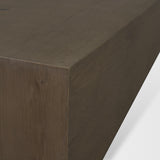 Mercana West Mid-Brown Oak Wood Rectangular Coffee Table