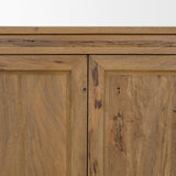 Mercana Notts Brown Wood 4-Door Closed Sideboard