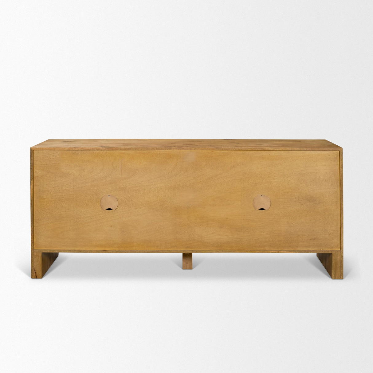 Mercana Notts Brown Wood 4-Door Closed Sideboard