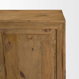 Mercana Notts Brown Wood 4-Door Closed Sideboard