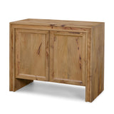 Mercana Notts Brown Wood 2-Door Accent Cabinet