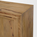 Mercana Notts Brown Wood 2-Door Accent Cabinet