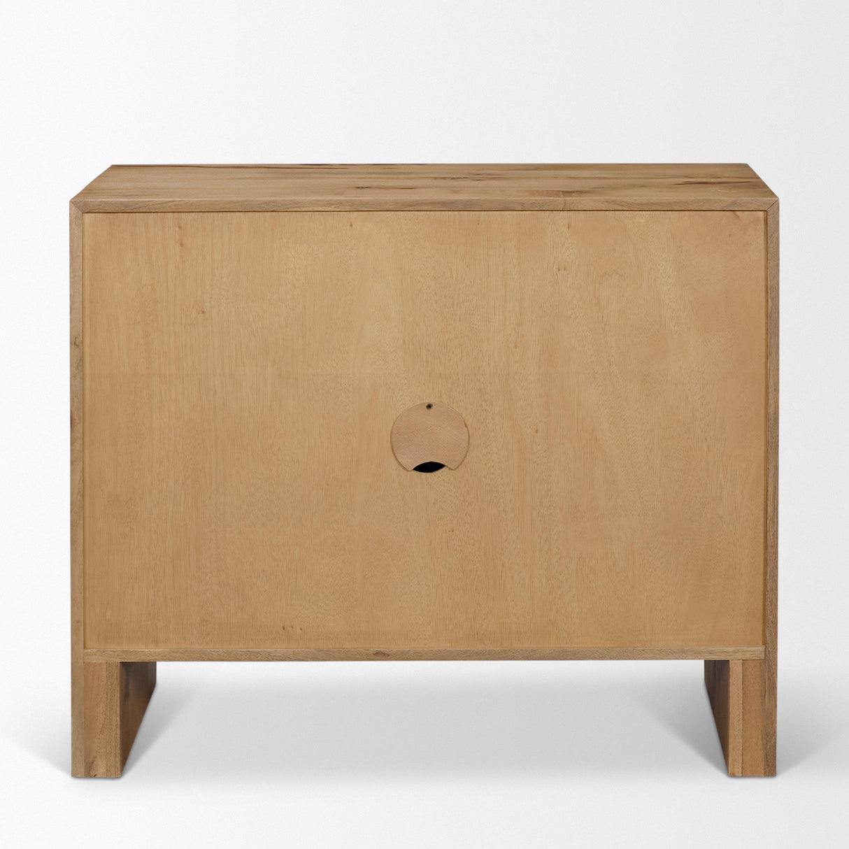 Mercana Notts Brown Wood 2-Door Accent Cabinet