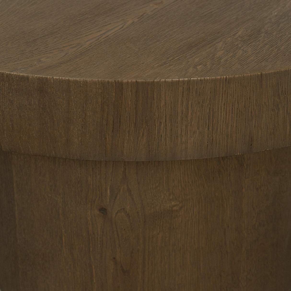 Mercana Lyonne Oblong Medium Brown Oak Wood Coffee Table