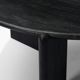 Mercana Rumer Black Wood w/ Black Marble Coffee Table