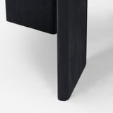 Mercana Rumer Black Wood w/ Black Marble Coffee Table