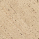Mercana Allyson 42" Light Wood Base w/ Travertine Top Dining Table
