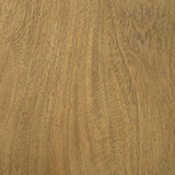 Mercana Valterra Light Brown Wood w/ Travertine 4 Door Tall Cabinet