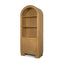 Mercana Hawthorne Solid Oak Wood w/ Glass Curio Cabinet