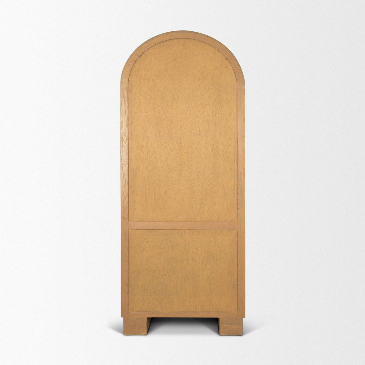 Mercana Hawthorne Solid Oak Wood w/ Glass Curio Cabinet