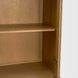 Mercana Hawthorne Solid Oak Wood w/ Glass Curio Cabinet