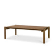 Mercana Riven Oak Wood Rectangular Coffee Table