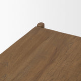 Mercana Riven Oak Wood Rectangular Coffee Table