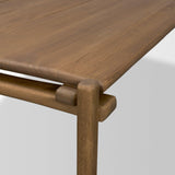 Mercana Riven Oak Wood Rectangular Coffee Table