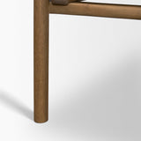 Mercana Riven Oak Wood Rectangular Coffee Table