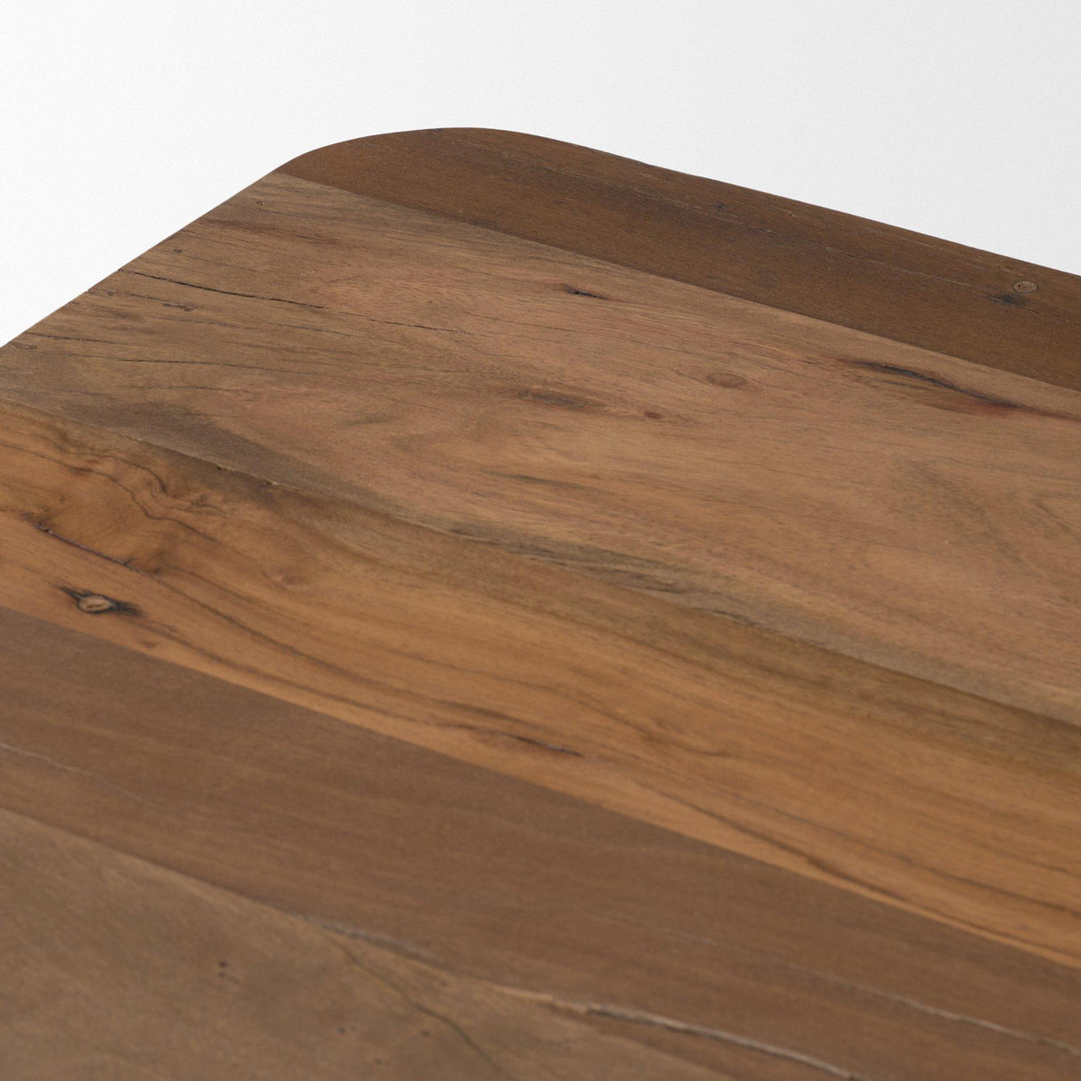 Mercana Dunmore Solid Wood Rectangular Open Shelf Side Table