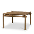 Mercana Riven Oak Wood Square Side Table