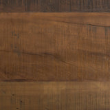 Mercana Ashwick Dark Brown Reclaimed Wood Bench