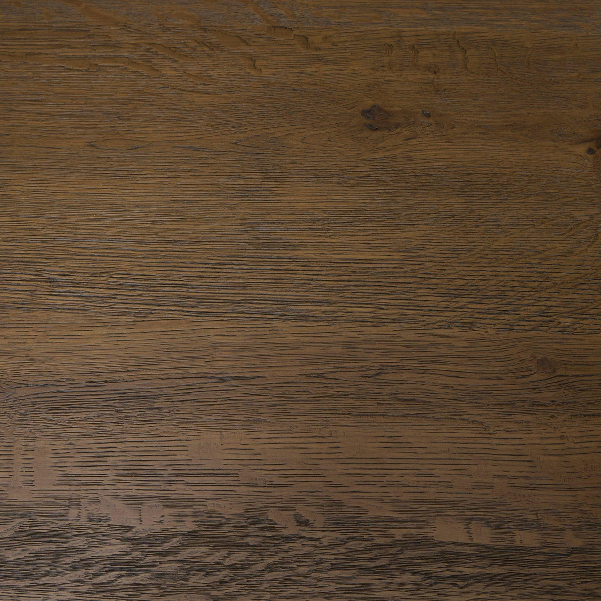 Mercana Kendrix 84" Dark Brown Oak Wood Extendable Rectangular Dining Table