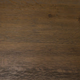 Mercana Kendrix Dark Brown Oak Wood Cappuccino Marble 4 Door Closed Sideboard