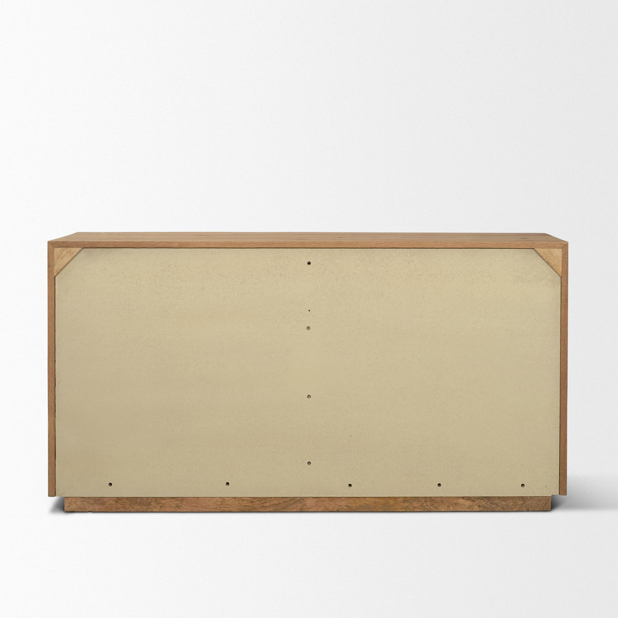 Mercana Travona Oak Wood w/ Travertine 6 Drawer Dresser